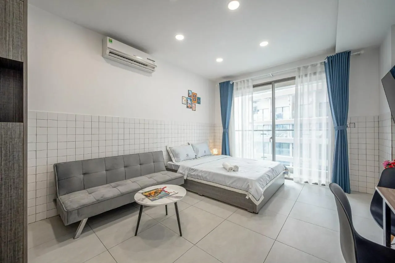 Masteri Millennium Balcony Apartment - District 4 Ho Či Minovo Město